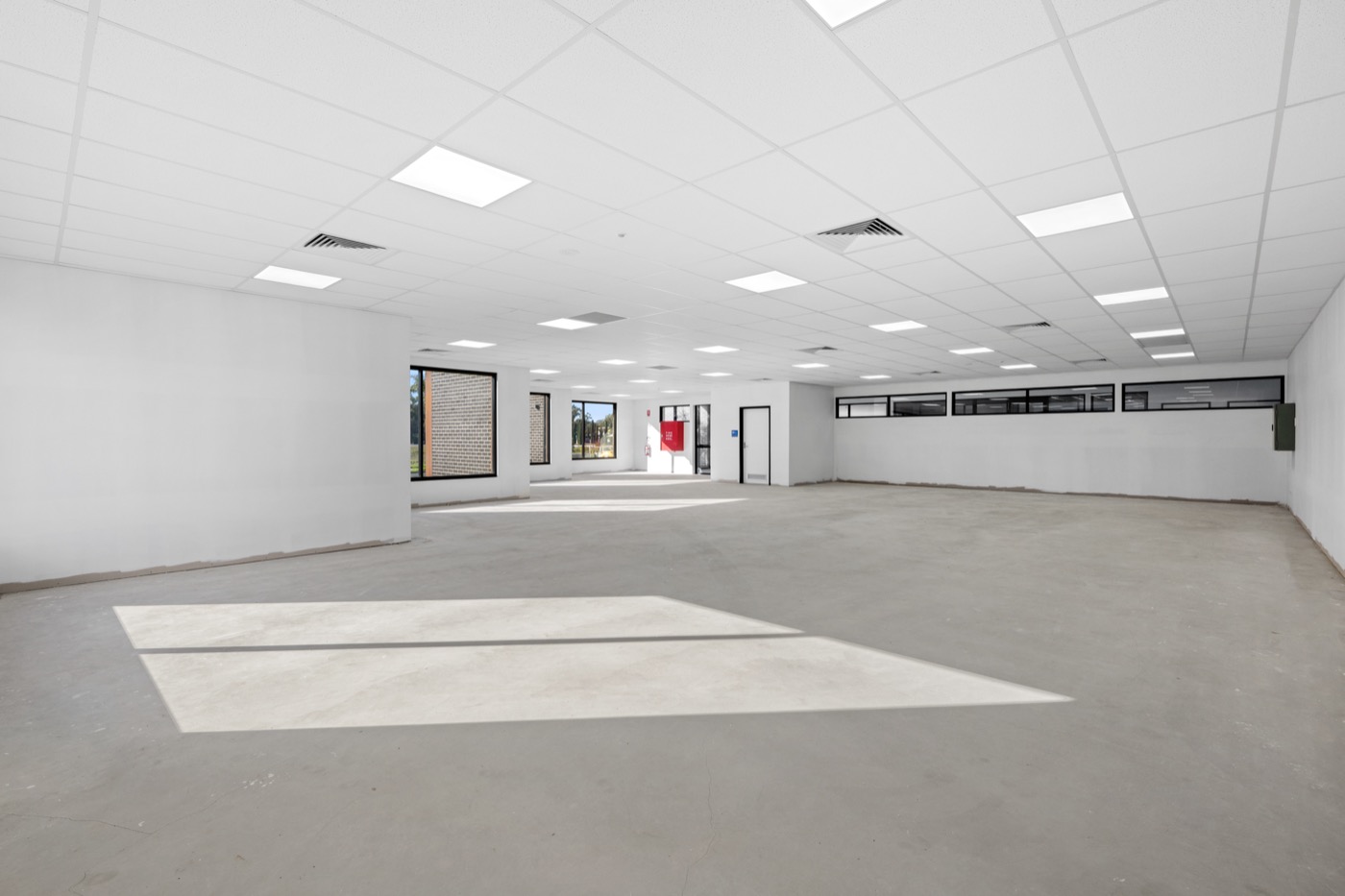 Large open-plan tenancy ready for fit-out
